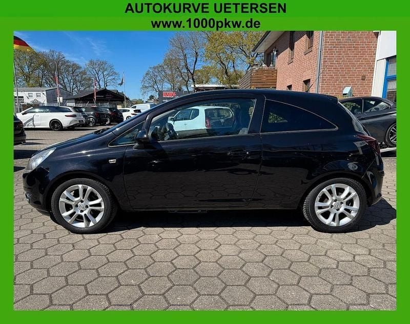 Gebraucht Opel Corsa Sport 90 PS (66 kW) 2009 Schwarz Kleinwagen