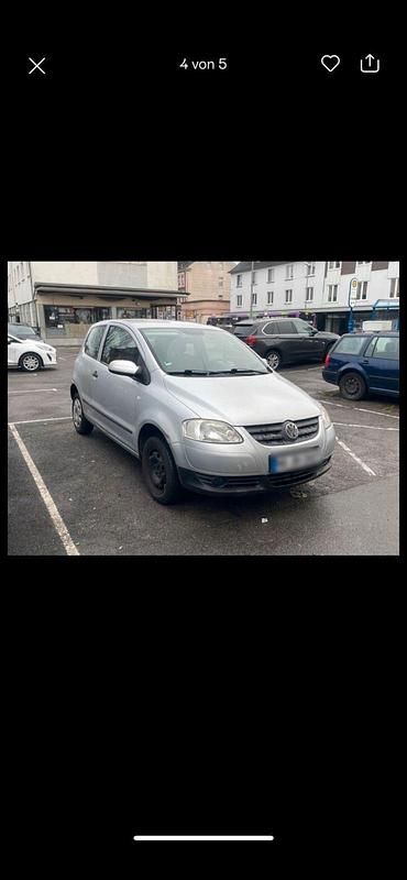 Gebraucht VW Fox 55 PS (40 kW) 2007 Schwarz Kleinwagen