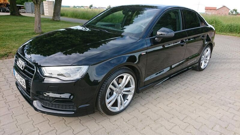 Schwarz Gebraucht 2015 Audi A3 S-Line Limousine | 18.900 € (Fairer Preis) - Bild 1/4
