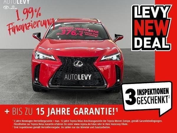 Rot (solid red) Neu 2025 Lexus UX Sport Design Packet SUV | 41.399 € (Superpreis) - Bild 1/4