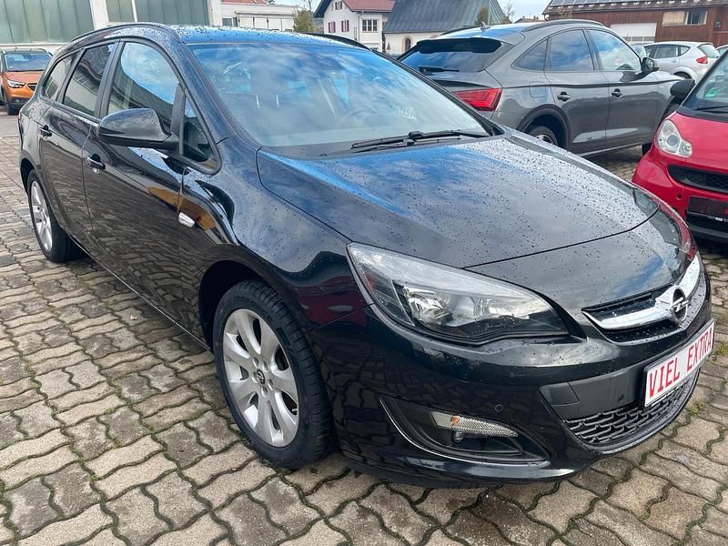 Gebraucht Opel Astra 120 PS (88 kW) 2015 Schwarz Kombi