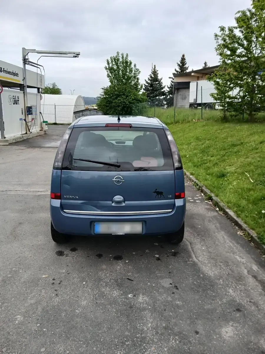 Gebraucht Opel Meriva 105 PS (77 kW) 2008 Blau Van / Kleinbus