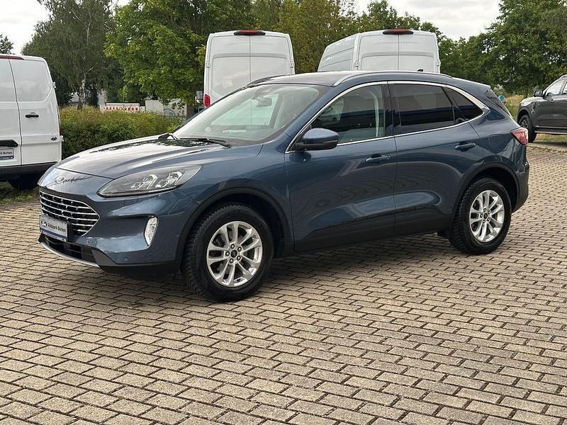 Blau Gebraucht 2020 Ford Kuga Titanium X SUV | 18.950 € (Fairer Preis) - Bild 1/4