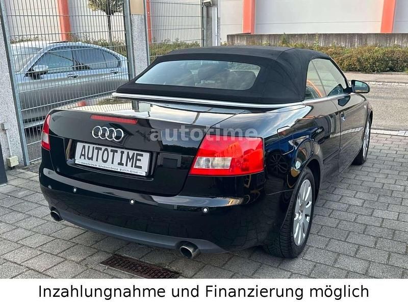 Gebraucht Audi A4 Cabriolet Sport 163 PS (119 kW) 2003 Schwarz Cabrio