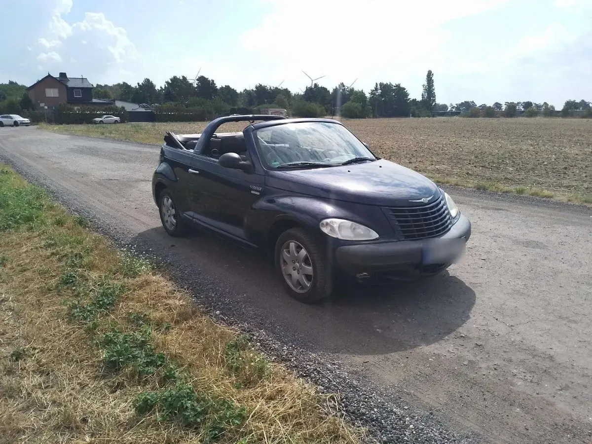 Occasion Chrysler PT Cruiser 143 ch (105 kW) 2004 Bleue Cabriolet