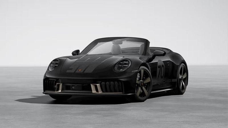 Neu Porsche 911 541 PS (397 kW) 2026 Schwarz Cabrio