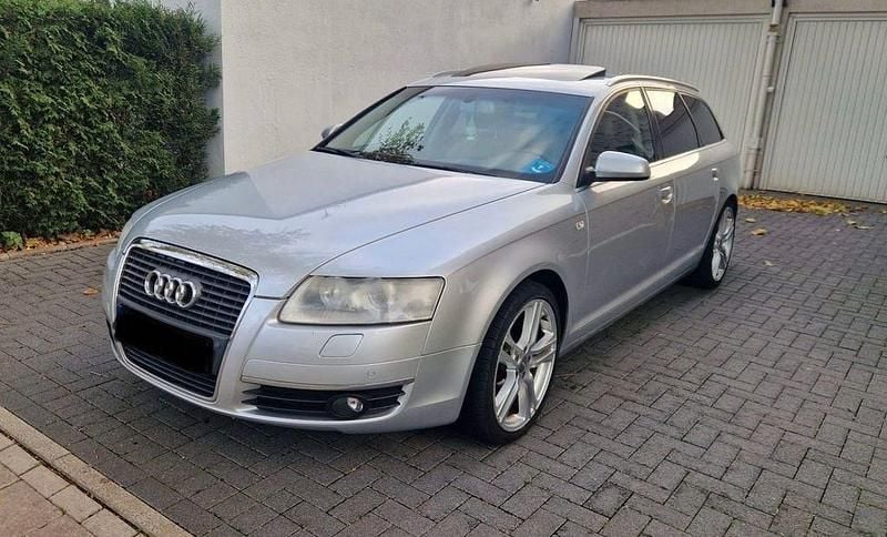 Silber Gebraucht 2008 Audi A6 Ambiente Kombi | 3.490 € (Superpreis) - Bild 1/4