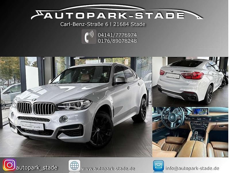 Gebraucht BMW X6 M50 381 PS (280 kW) 2017 Perlsilber SUV