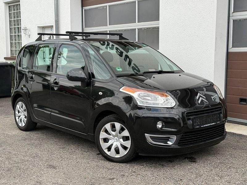 Schwarz Gebraucht 2009 Citroën C3 Picasso Tendance Van / Kleinbus | 2.650 € (Superpreis) - Bild 1/4