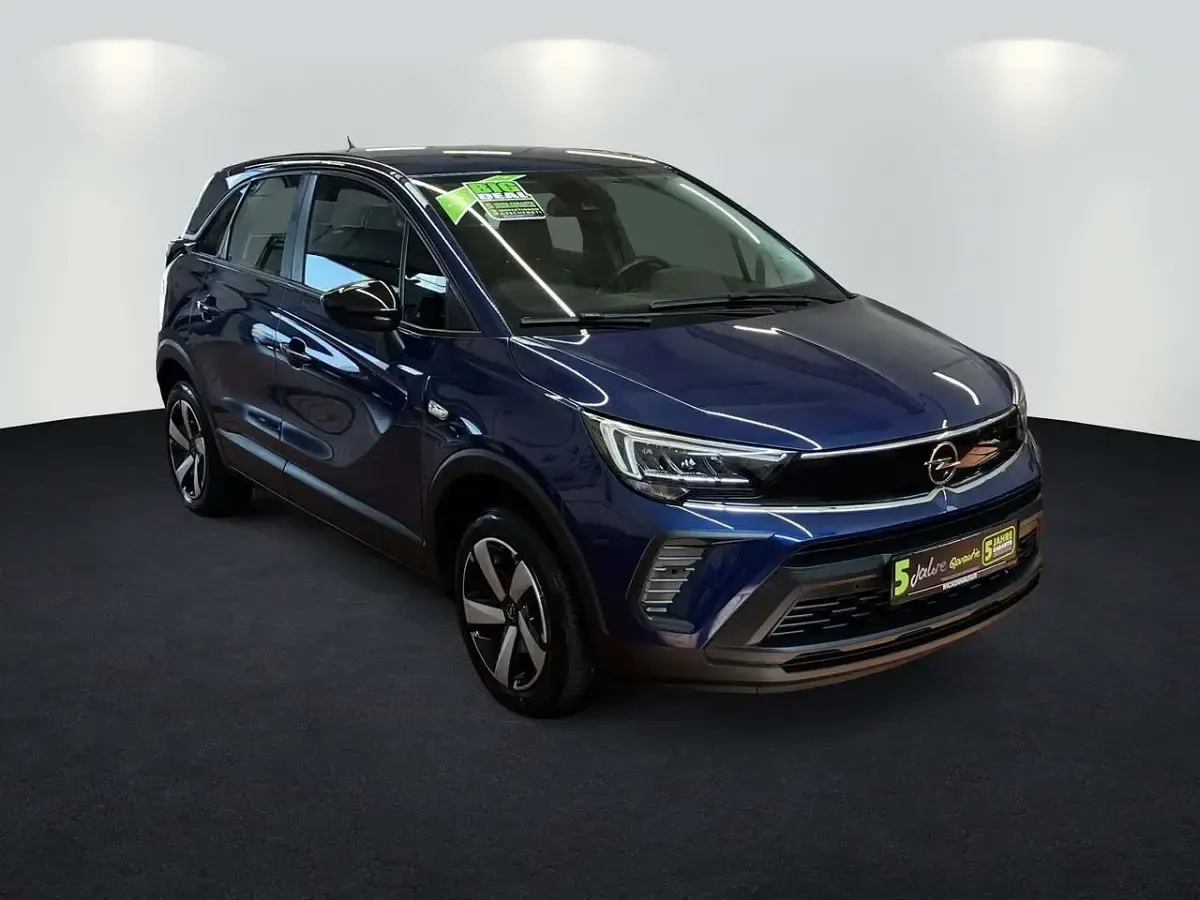 Gebraucht Opel Crossland Edition 110 PS (80 kW) 2022 Blau SUV