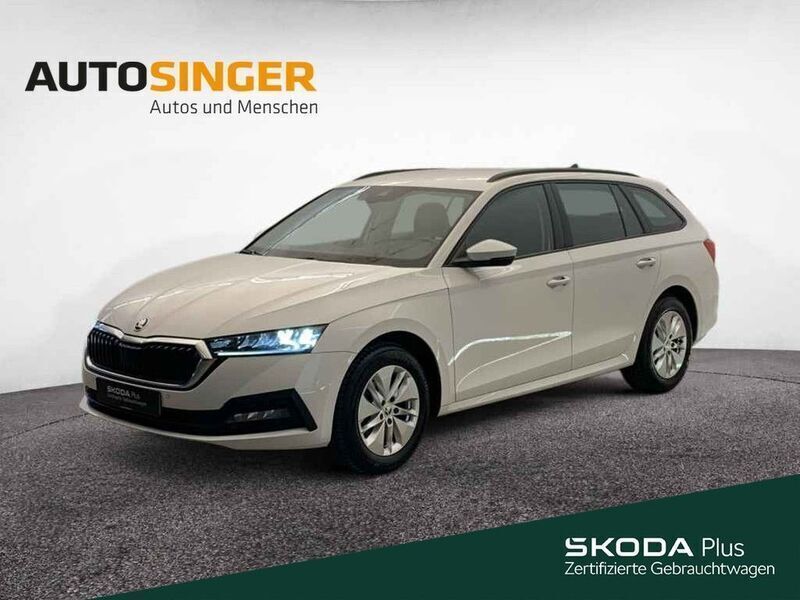 Candyweiss Gebraucht 2022 Skoda Octavia Ambition Kombi | 22.870 € (Guter Preis) - Bild 1/4