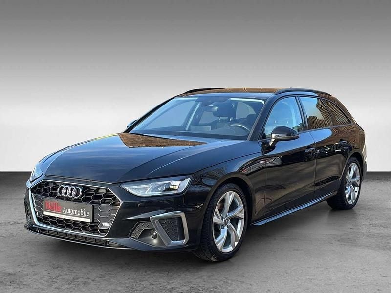 Schwarz Gebraucht 2021 Audi A4 S-Line Kombi | 23.400 € (Fairer Preis) - Bild 1/4
