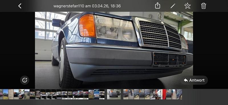 Gebraucht Mercedes E300 176 PS (129 kW) 1993 Blau Limousine