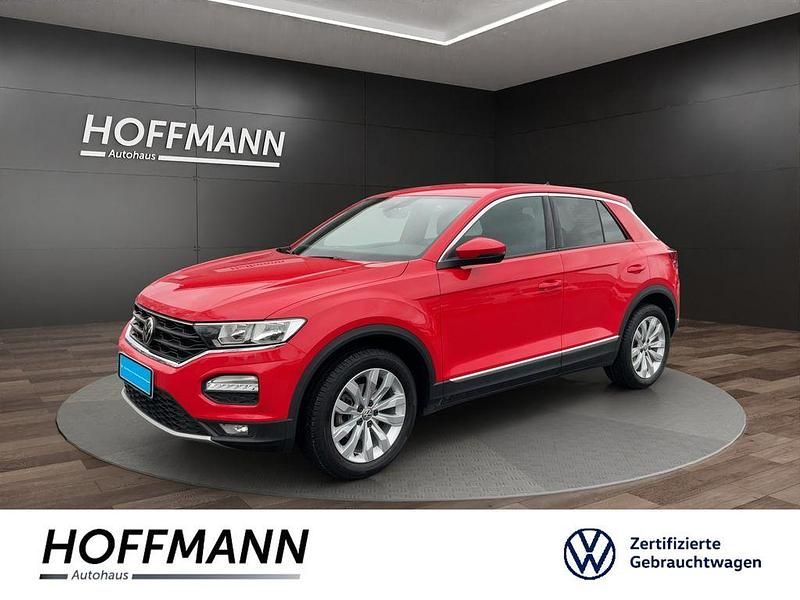Rot Gebraucht 2021 VW T-Roc Sport SUV | 22.450 € (Guter Preis) - Bild 1/3