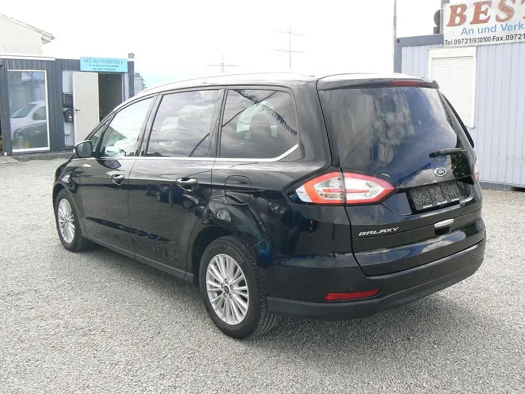 Gebraucht Ford Galaxy Titanium 150 PS (110 kW) 2018 Schwarz Van / Kleinbus