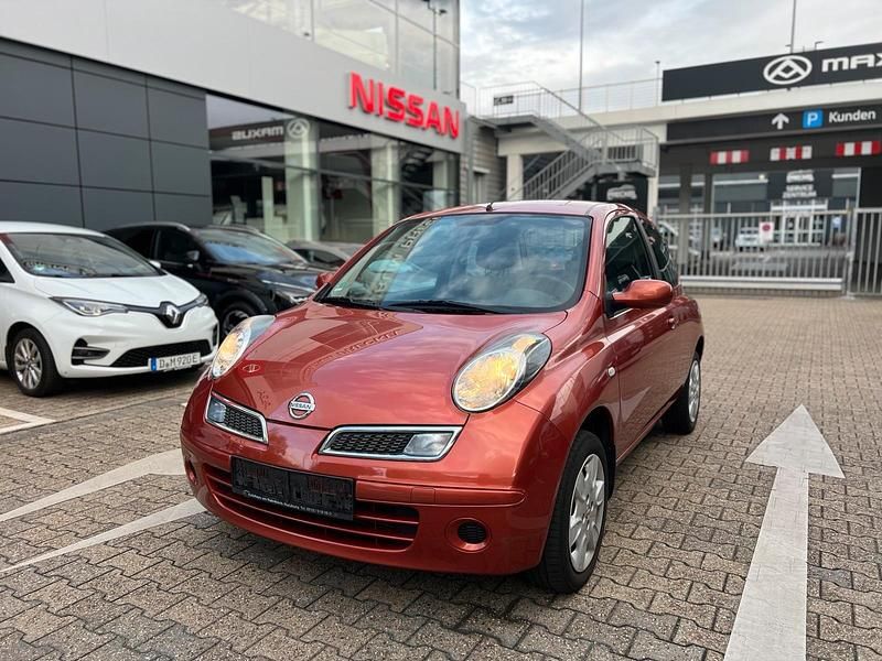 Orange Gebraucht 2008 Nissan Micra Kleinwagen | 2.199 € (Fairer Preis) - Bild 1/4