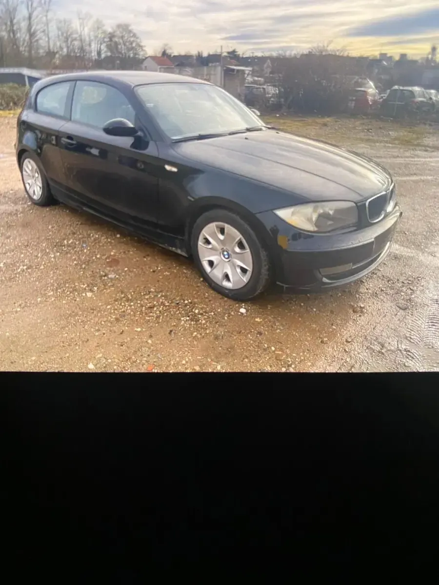 Gebraucht BMW 116 2008 Schwarz Kleinwagen