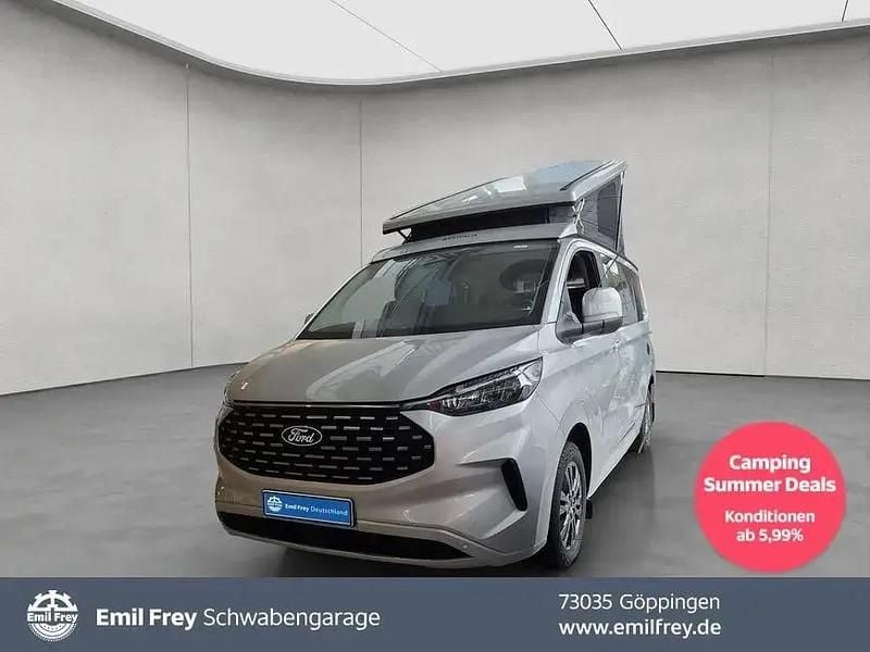 Silber Neu 2025 Ford Tourneo Custom Nugget Van | 71.600 € (Teuer) - Bild 1/4