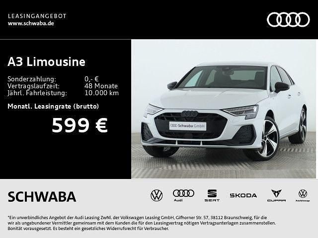 Weiß Neu 2025 Audi A3 S-Line Limousine | 45.990 € (Teuer) - Bild 1/4