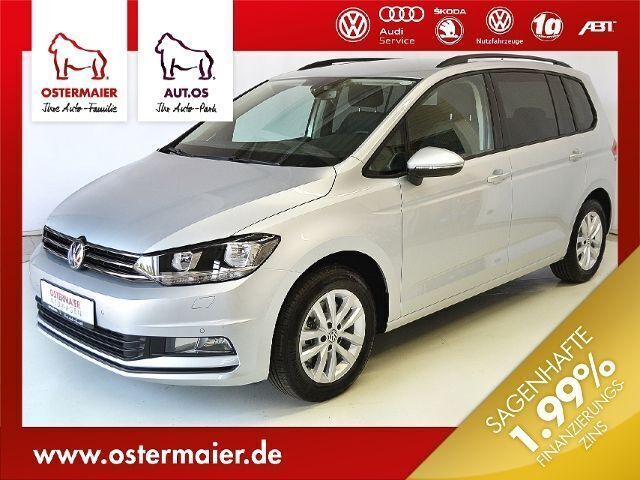 Silber metallic Gebraucht 2016 VW Touran Comfortline Van / Kleinbus | 28.480 € - Bild 1/4