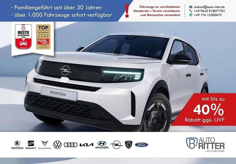 Arktis weiß/weiß Neu 2025 Opel Frontera Edition SUV | 22.990 € (Guter Preis) - Bild 1/4