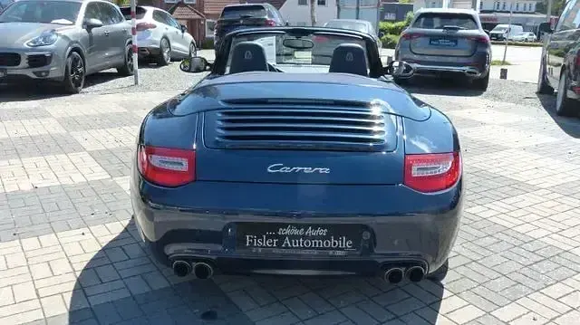 Gebraucht Porsche 911 Carrera Cabriolet 345 PS (253 kW) 2010 Blau Cabrio