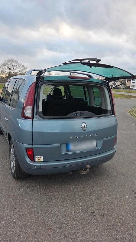 Gebraucht Renault Espace 150 PS (110 kW) 2011 Blau Van / Kleinbus