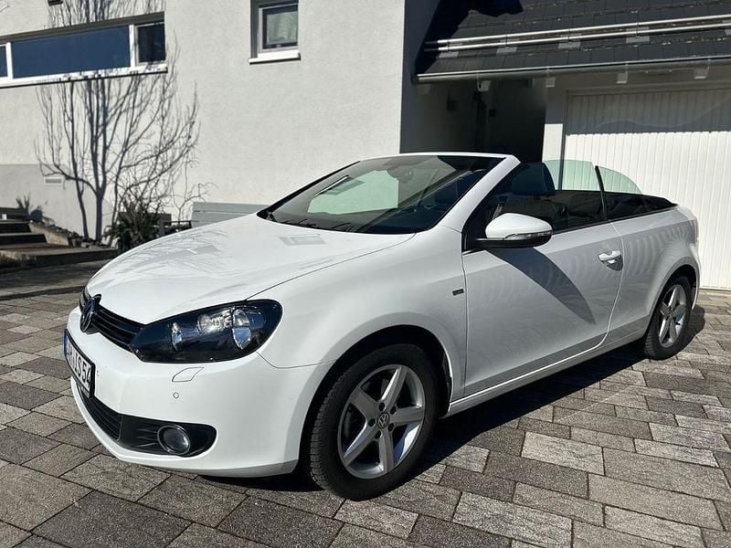 Gebraucht VW Golf Cabriolet Cup 122 PS (89 kW) 2014 Weiß Cabrio