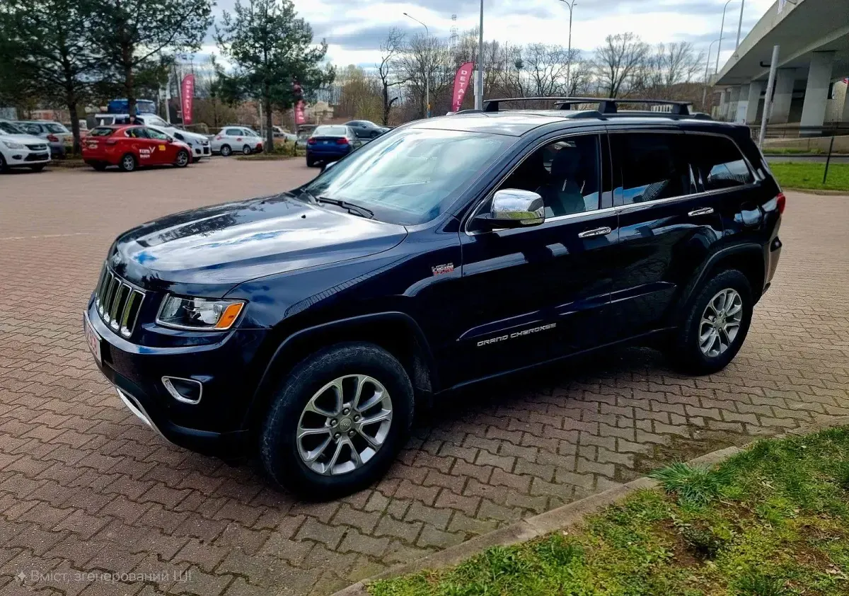 Gebraucht Jeep Grand Cherokee Limited 352 PS (258 kW) 2016 Blau SUV