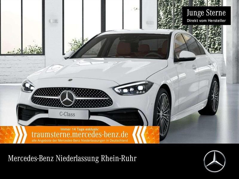 Weiß Gebraucht 2022 Mercedes C300 AMG Limousine | 43.890 € (Fairer Preis) - Bild 1/3