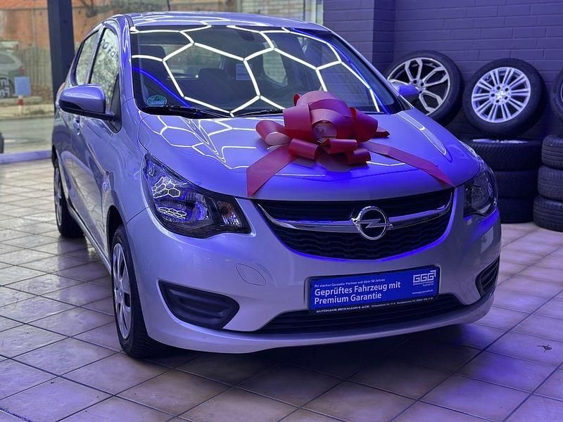Grau Gebraucht 2017 Opel Karl Edition Kleinwagen | 9.990 € - Bild 1/4