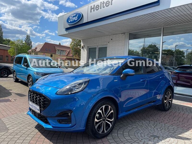 Blau Gebraucht 2022 Ford Puma ST-Line SUV | 20.950 € (Etwas zu teuer) - Bild 1/4