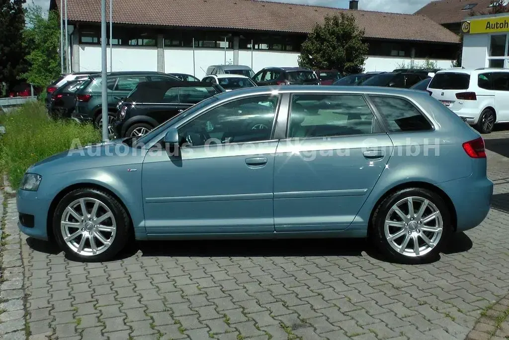 Gebraucht Audi A3 S-Line 140 PS (102 kW) 2009 Blau Kleinwagen