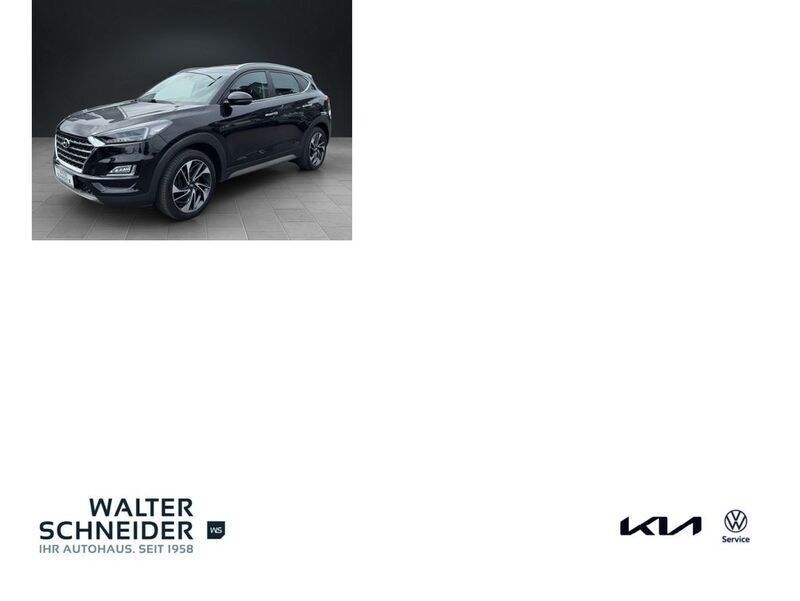 Phantom black / mic (metallic) Gebraucht 2019 Hyundai Tucson Premium SUV | 21.450 € (Fairer Preis) - Bild 1/4