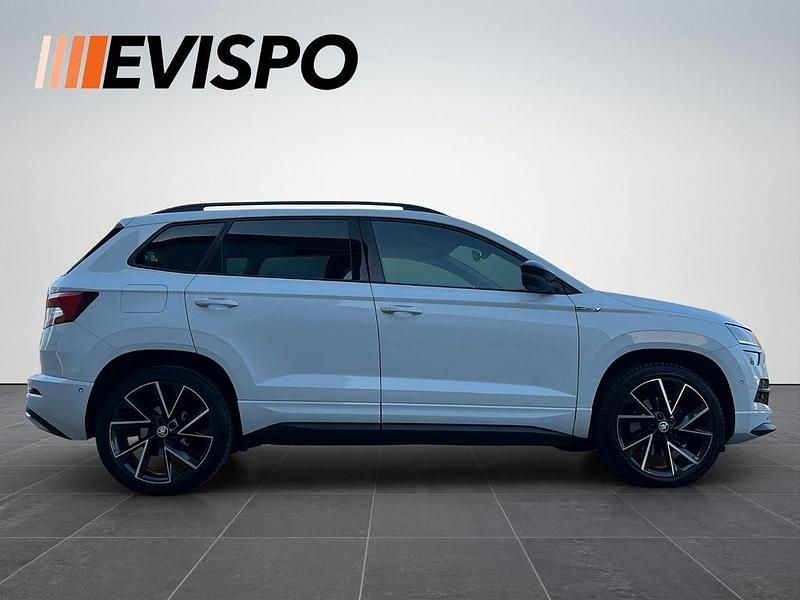 Gebraucht Skoda Karoq SportLine 190 PS (139 kW) 2021 Weiß SUV