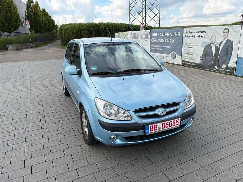 Blau Gebraucht 2007 Hyundai Getz GLS Kleinwagen | 2.999 € (Fairer Preis) - Bild 1/4