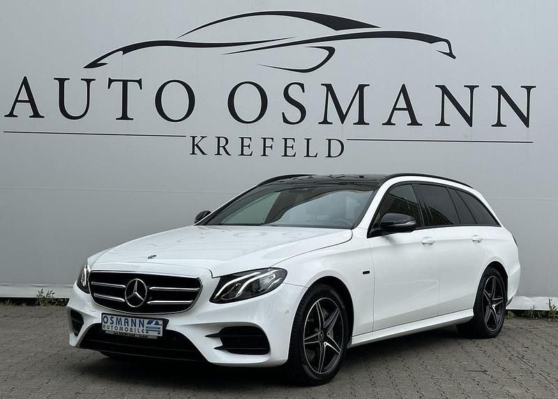 Polarweiss unilack Gebraucht 2019 Mercedes E300 AMG line Kombi | 28.250 € (Fairer Preis) - Bild 1/4