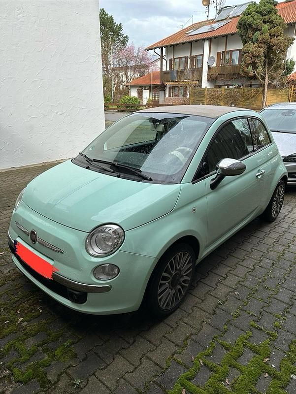 Grün Gebraucht 2014 Fiat 500C Cabrio | 8.800 € (Fairer Preis) - Bild 1/4
