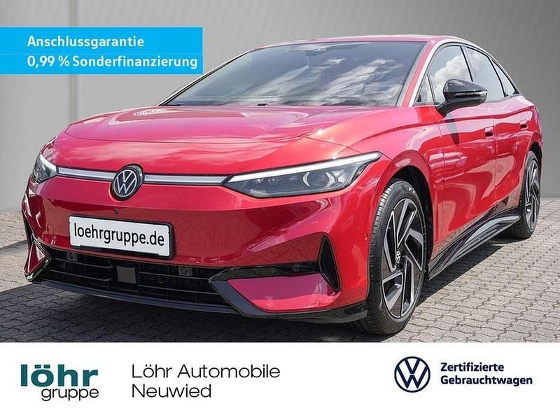 Kings red metallic Gebraucht 2024 VW ID.7 Pro Limousine | 47.880 € (Fairer Preis) - Bild 1/3