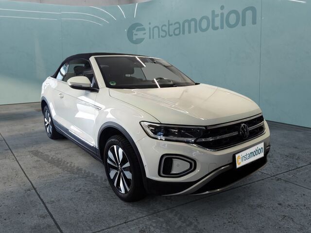 Weiß Gebraucht 2023 VW T-Roc Cabriolet Cabrio | 29.704 € (Guter Preis) - Bild 1/2