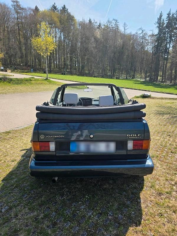 Gebraucht VW Golf Cabriolet Karmann 98 PS (72 kW) 1990 Blau Cabrio
