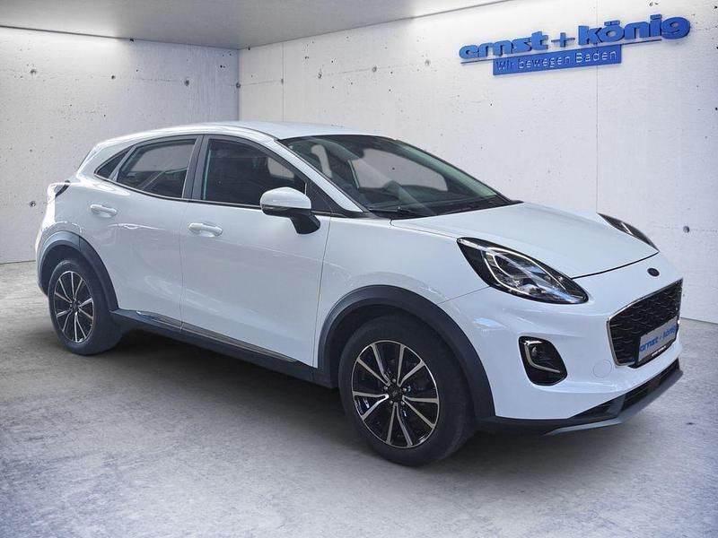 Gebraucht Ford Puma Titanium 125 PS (91 kW) 2021 Weiß SUV