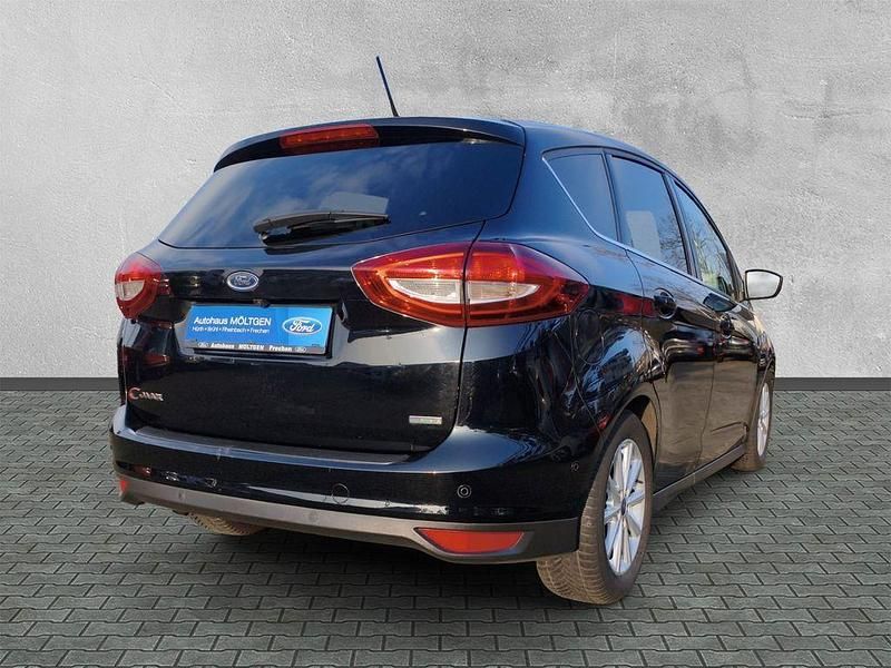 Gebraucht Ford C-MAX Titanium 125 PS (91 kW) 2018 Schwarz Van / Kleinbus