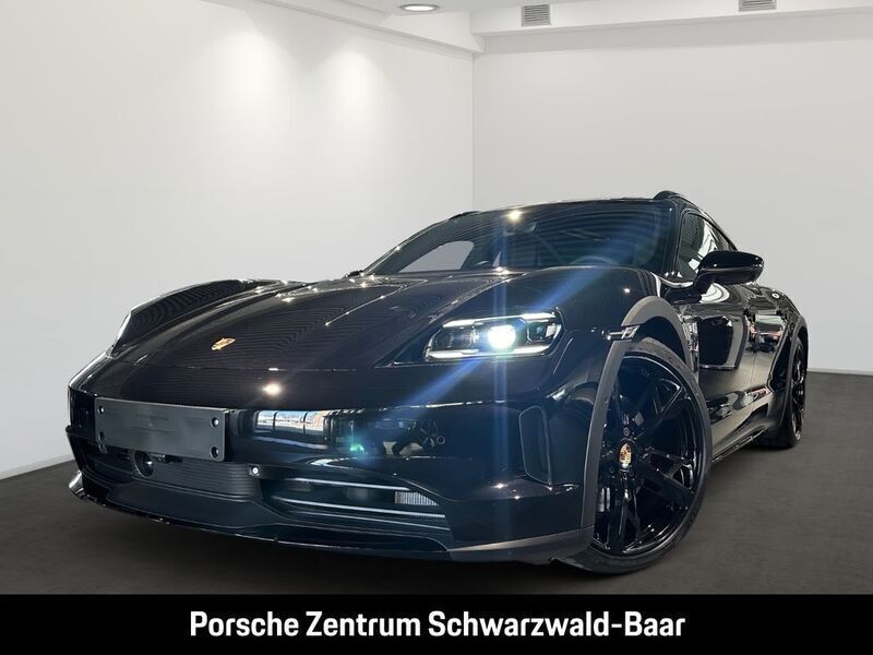 Tiefschwarzmetallic Gebraucht 2025 Porsche Taycan Cross Turismo Limousine | 107.450 € (Etwas zu teuer) - Bild 1/4
