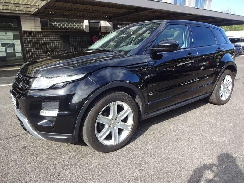 Schwarz Gebraucht 2014 Land Rover Range Rover evoque Dynamic SUV | 14.950 € (Guter Preis) - Bild 1/4
