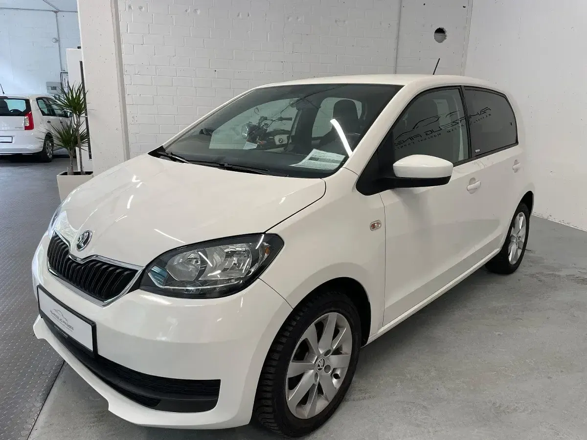 Gebraucht Skoda Citigo Clever 60 PS (44 kW) 2019 Weiß Kleinwagen