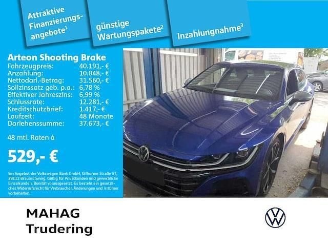 Blau Gebraucht 2022 VW Arteon R Limousine | 40.191 € (Fairer Preis) - Bild 1/2
