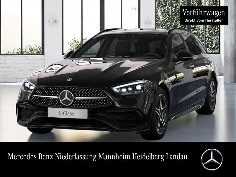 Schwarz Gebraucht 2023 Mercedes C300e AMG Limousine | 48.890 € (Etwas zu teuer) - Bild 1/4