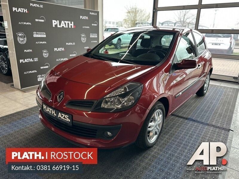 Rot Gebraucht 2007 Renault Clio III Dynamique Kleinwagen | 4.990 € (Teuer) - Bild 1/4