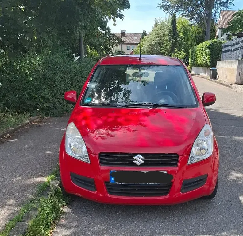 Gebraucht Suzuki Splash Club 65 PS (47 kW) 2009 Rot Kleinwagen